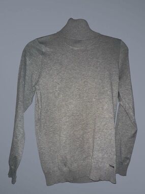 Calvin Klein Grey Turtleneck Sweater